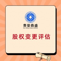 广东省广州市股权转让评估公司价值评估