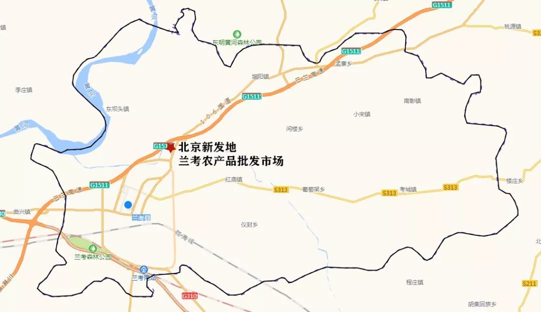 北京新发地农产品批发市场地图_北京新发地市场在哪里_北京新发地干果调料市场