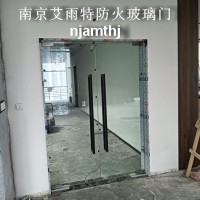 南京钢化玻璃门
